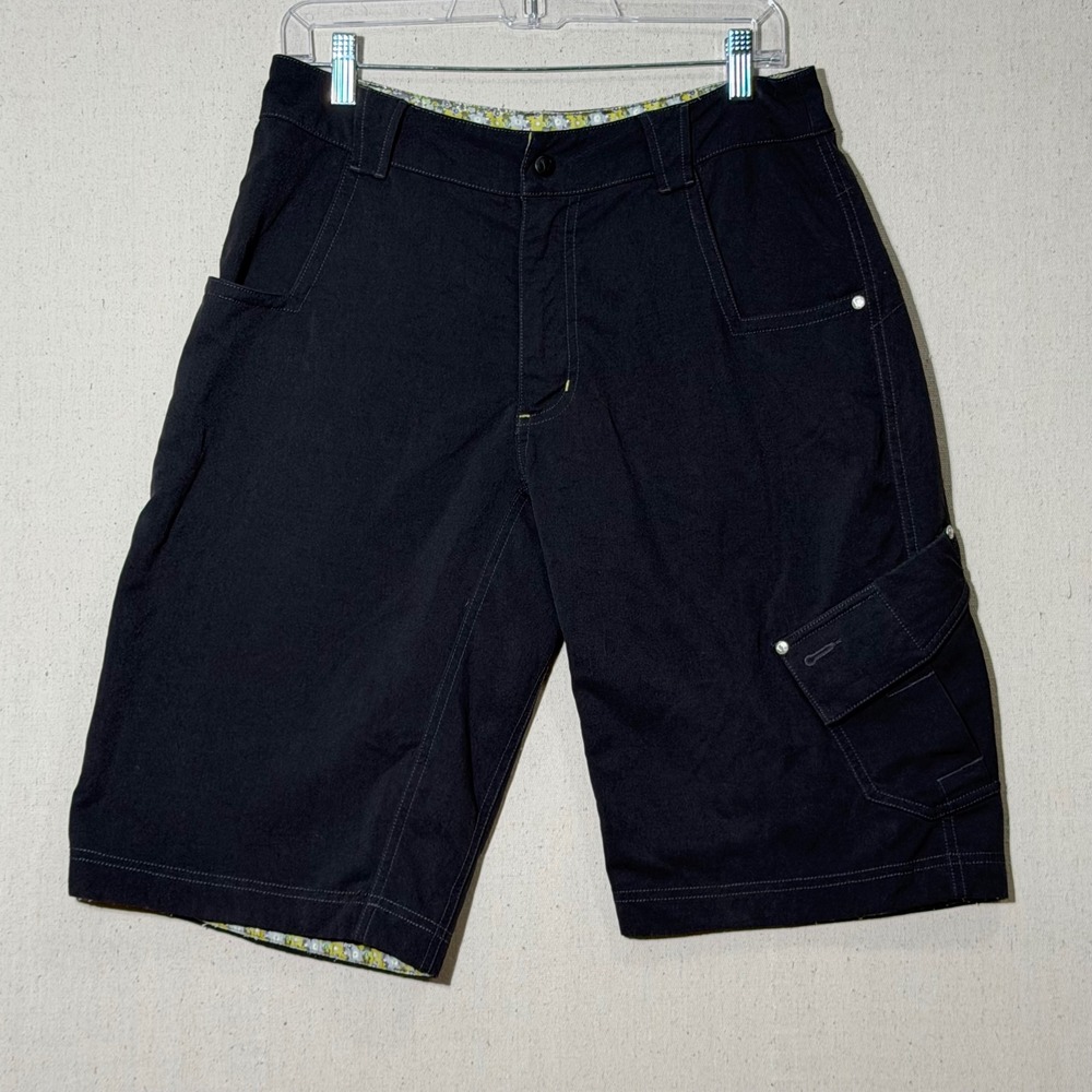 Lululemon Cargo Shorts Men 30 Black Vintage Athletica Gorpcore Techwear Rare